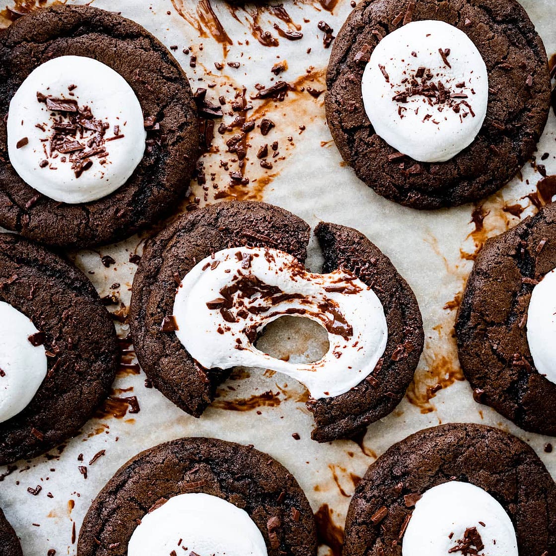 Hot Cocoa Cookies