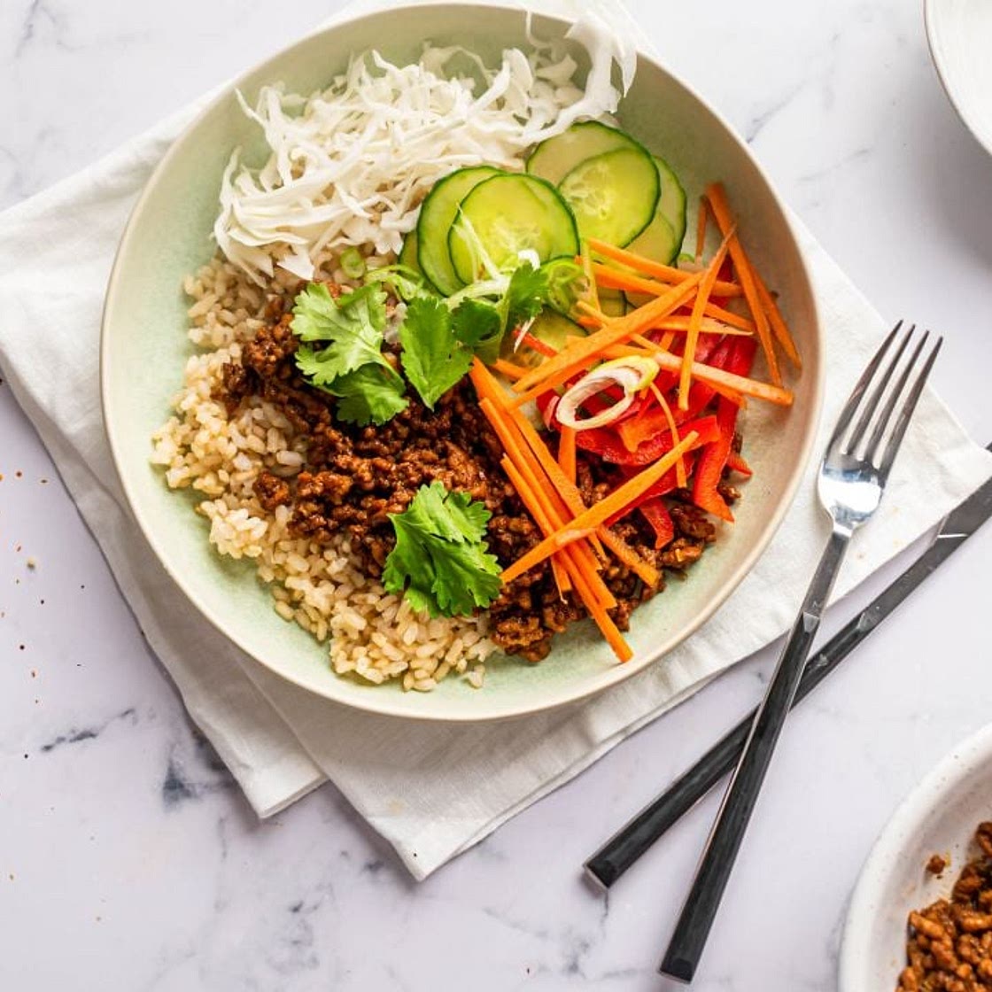 Ground Beef Bulgogi Bowls
