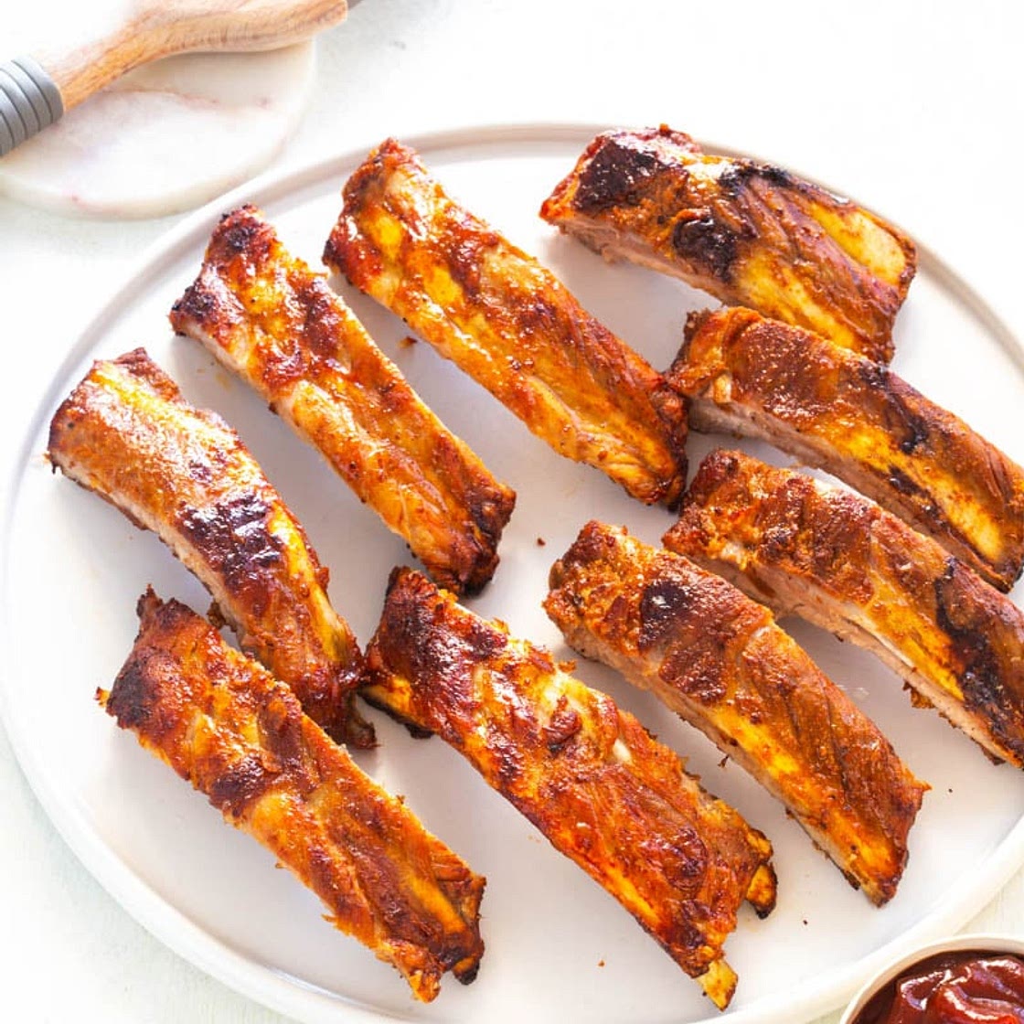 Air Fryer BBQ Ribs Recipe