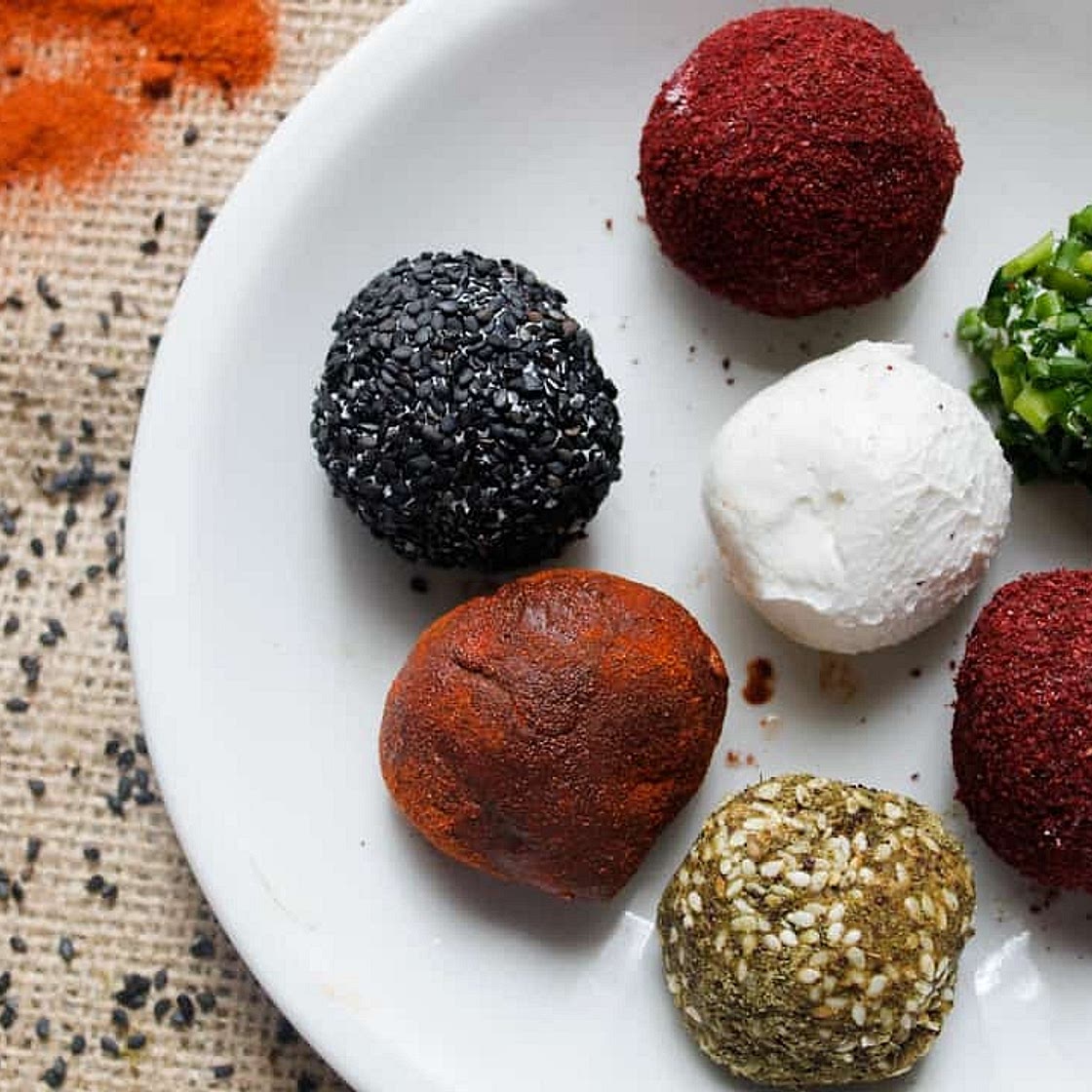 Labneh Balls - Salty and Sweet