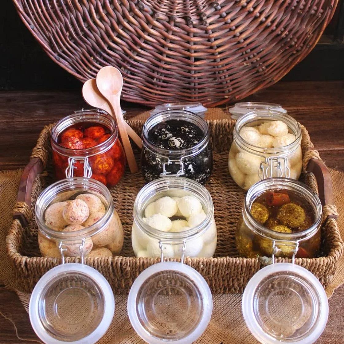 Labneh Balls - Salty and Sweet