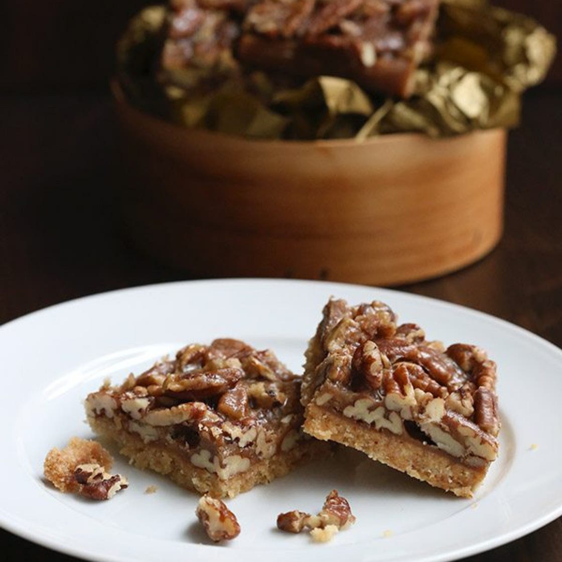 Pecan Toffee Bars
