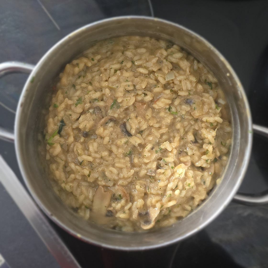 Vegan Mushroom Risotto