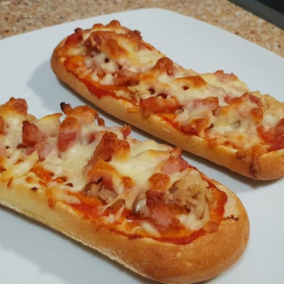 Receta de Paninis de bacon y queso