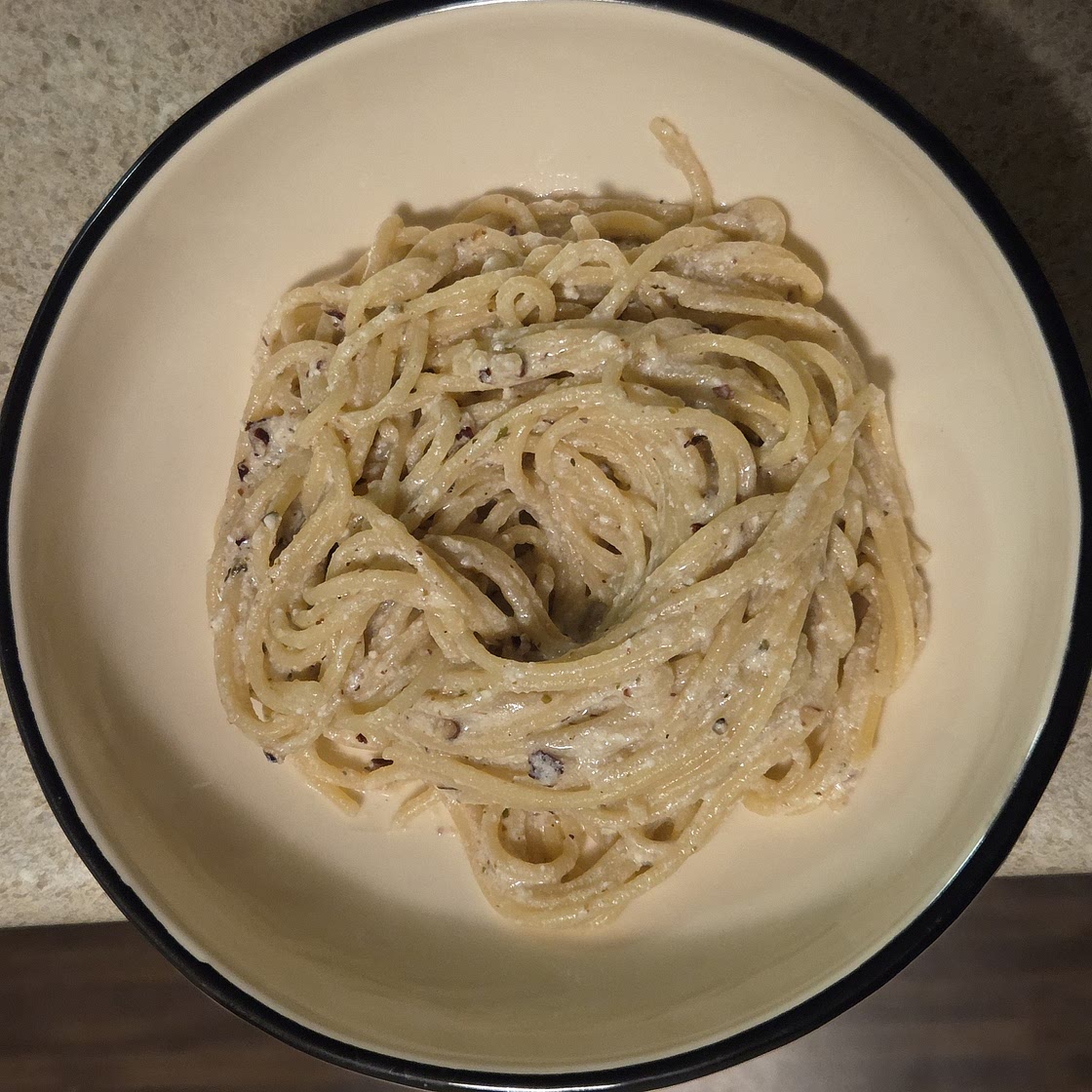 White Pesto Pasta