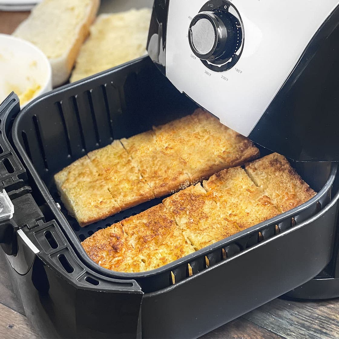Air Fryer Garlic Bread Recipe