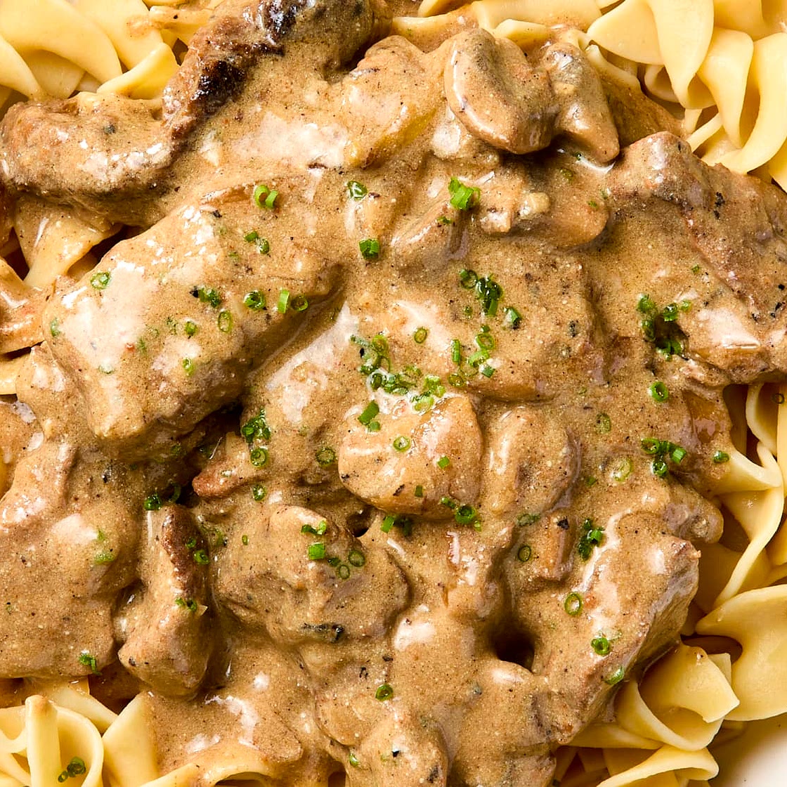 Beef Stroganoff