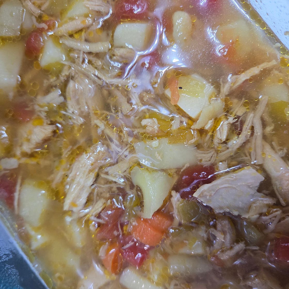 Lee's Green Chili soup