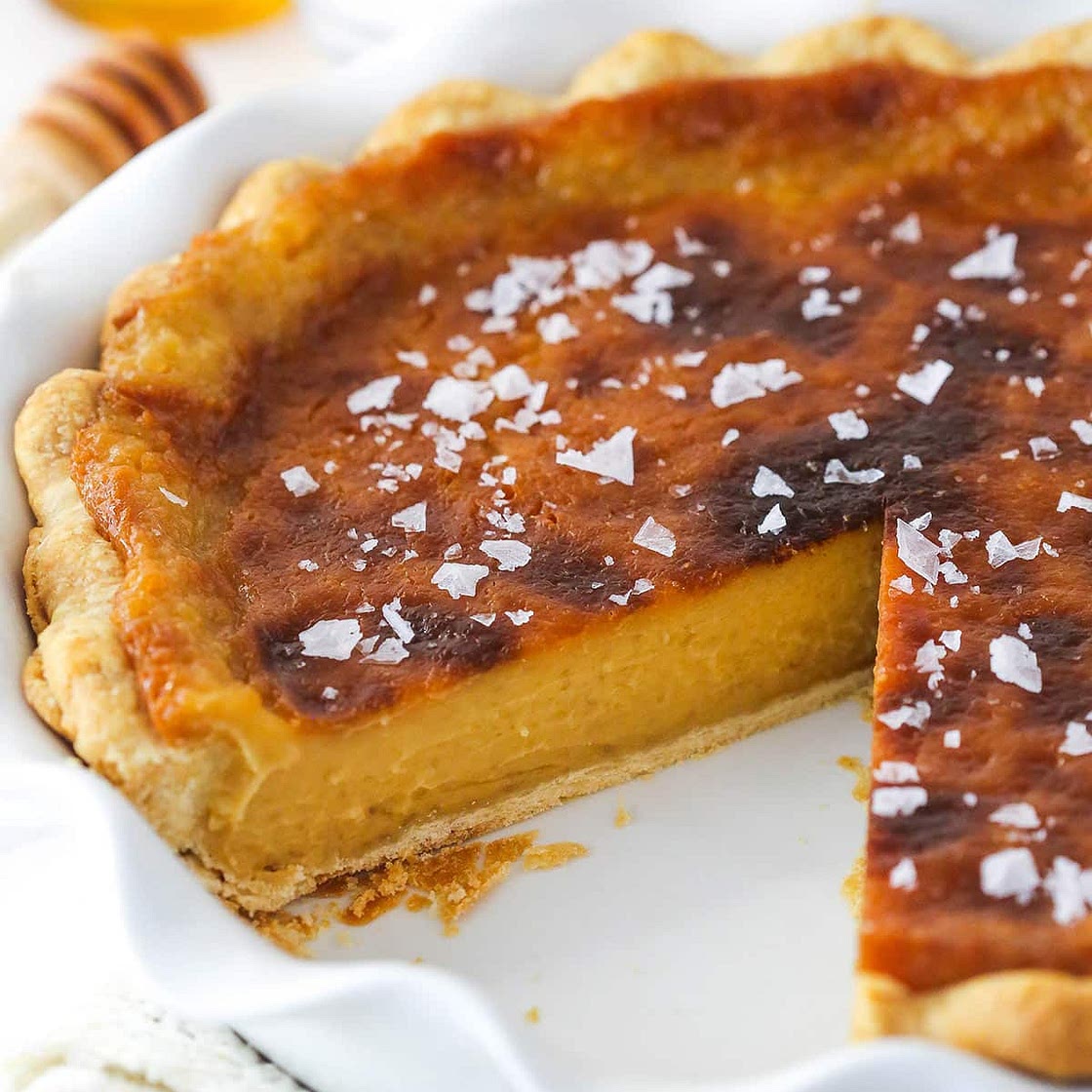 Salted Honey Pie