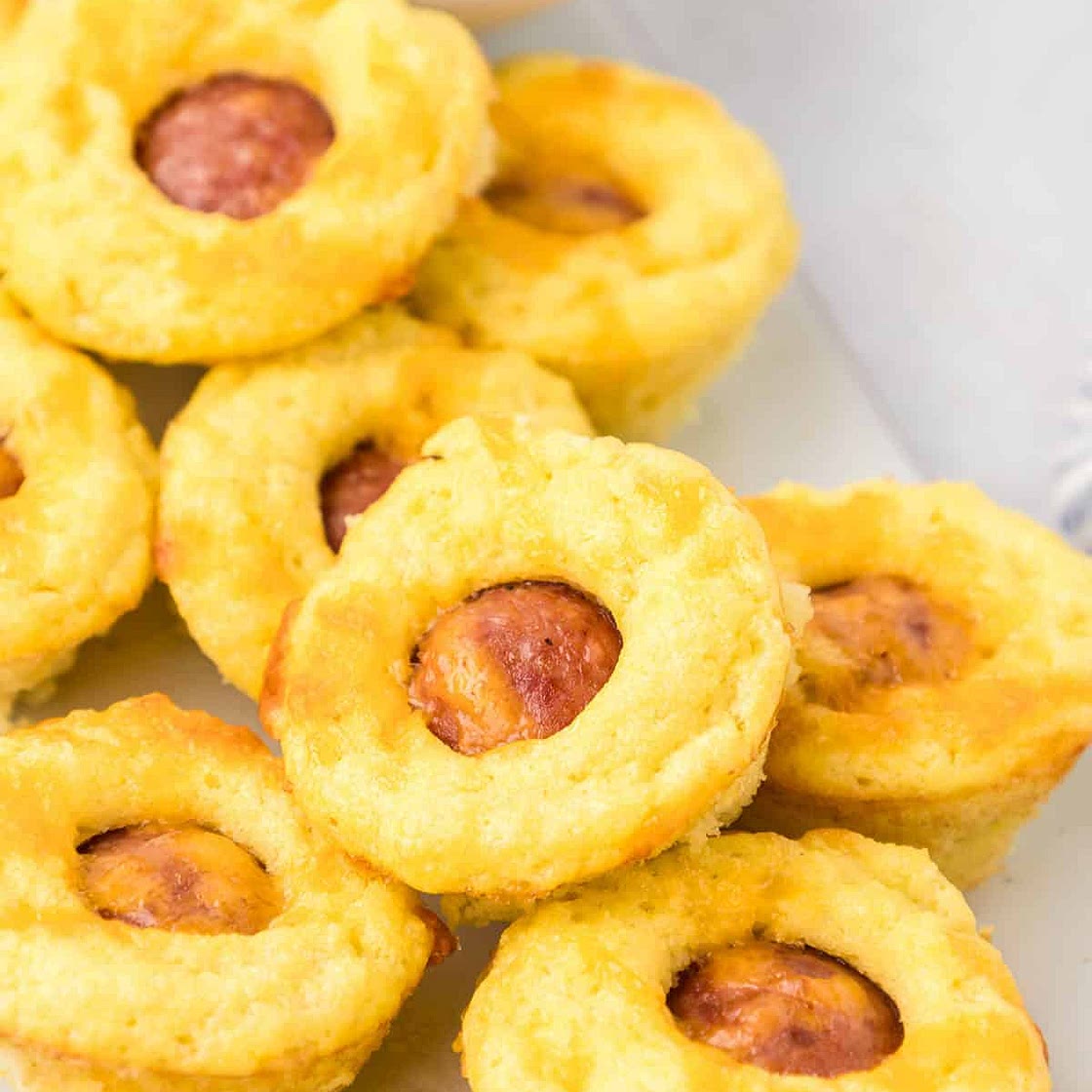 Keto Corn Dog Bites