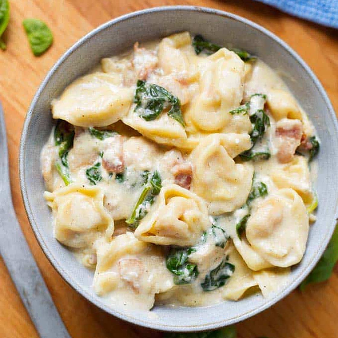 Instant Pot Tortellini Alfredo