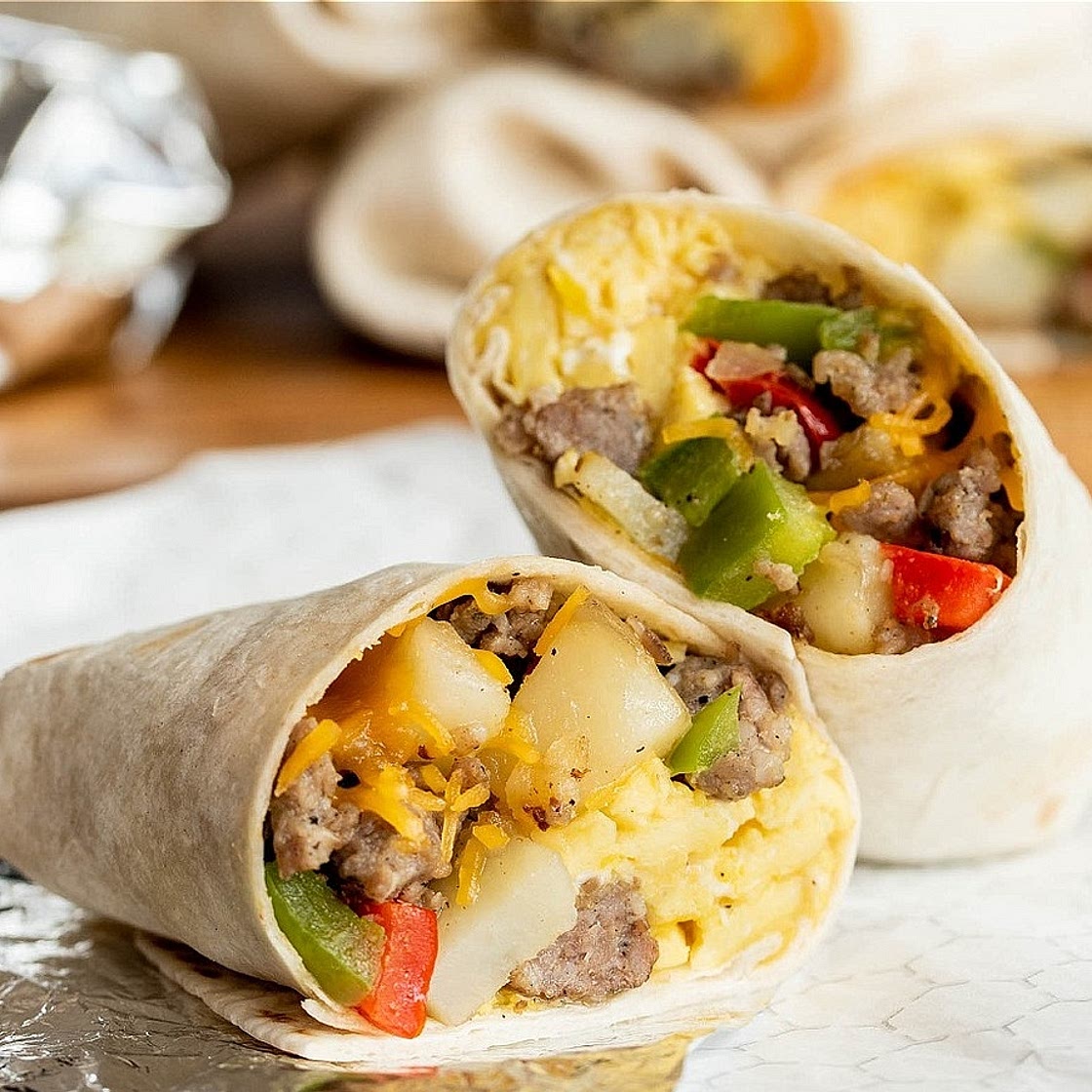 Breakfast Burritos