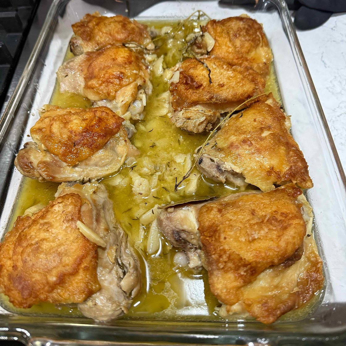 30 Cloves Garlic Chicken