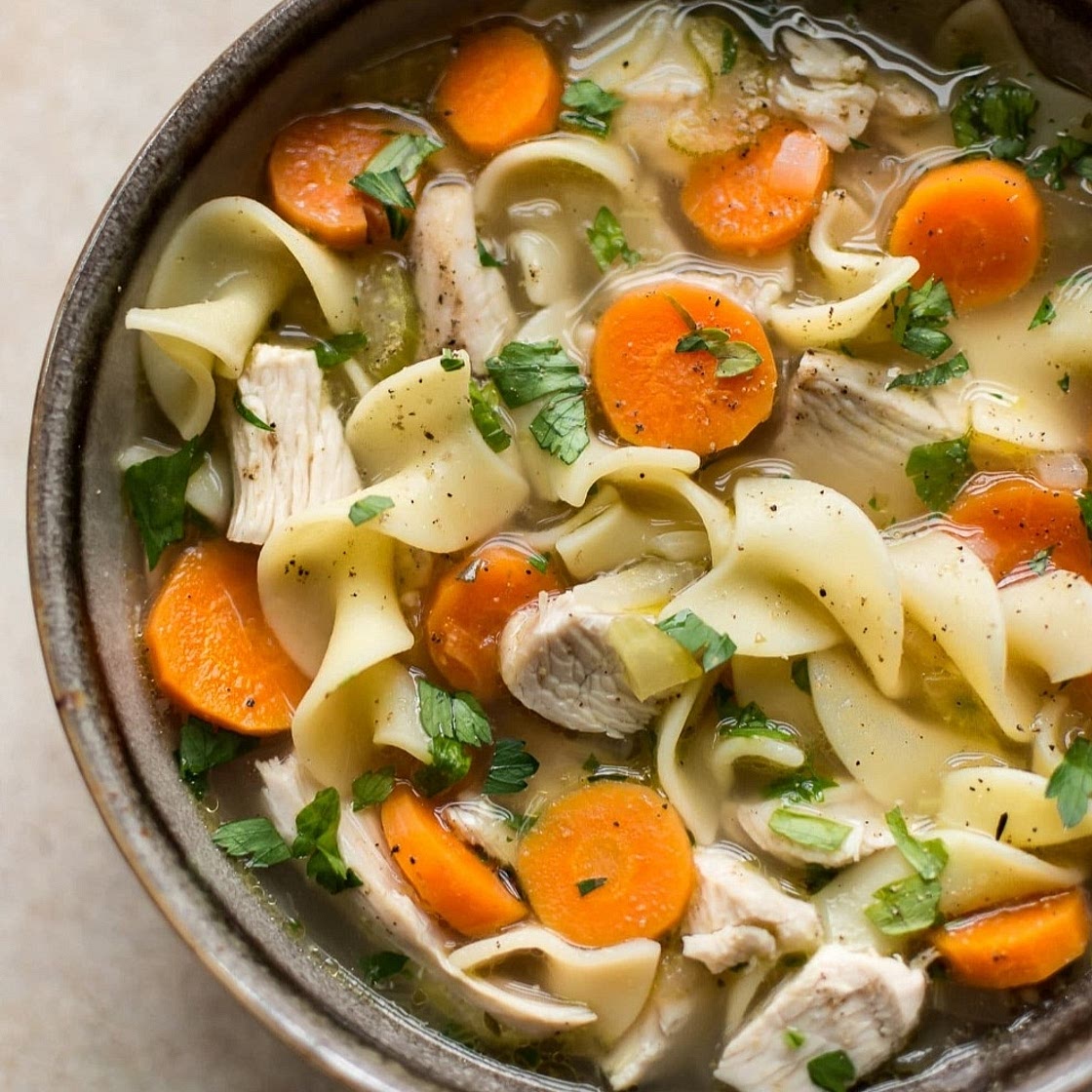 Classic Turkey Noodle Soup