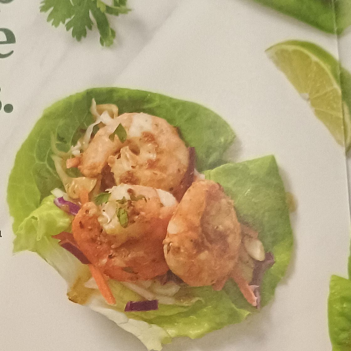Shrimp Lettuce Wraps