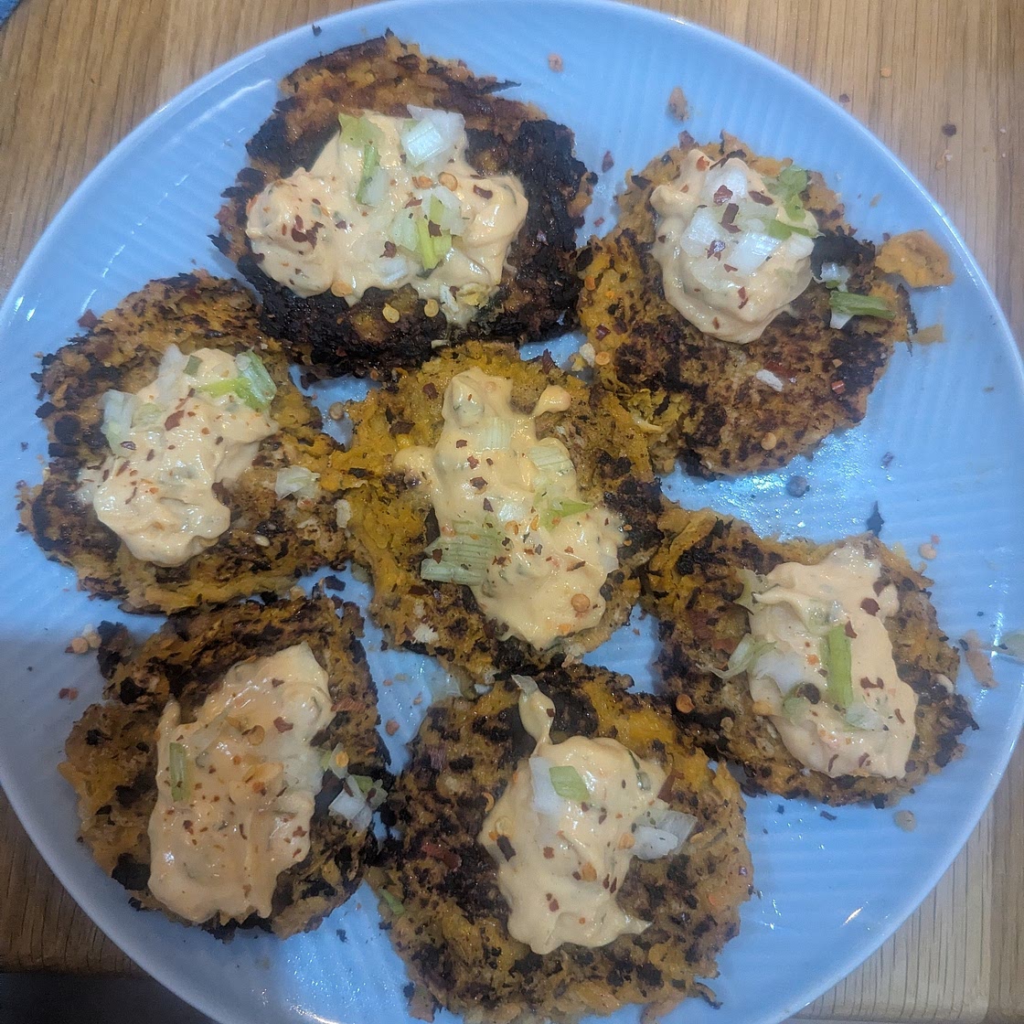 Savory Whole30 Sweet Potato Pancakes - My Thrifty House