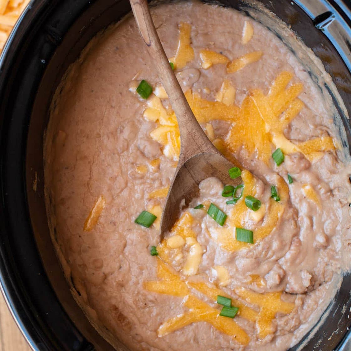 Slow Cooker Refried Beans