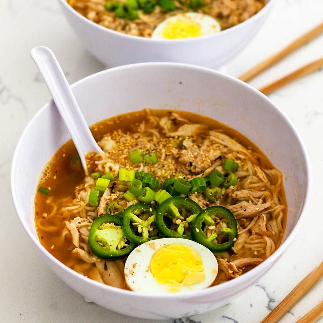 Easy Homemade Chicken Ramen