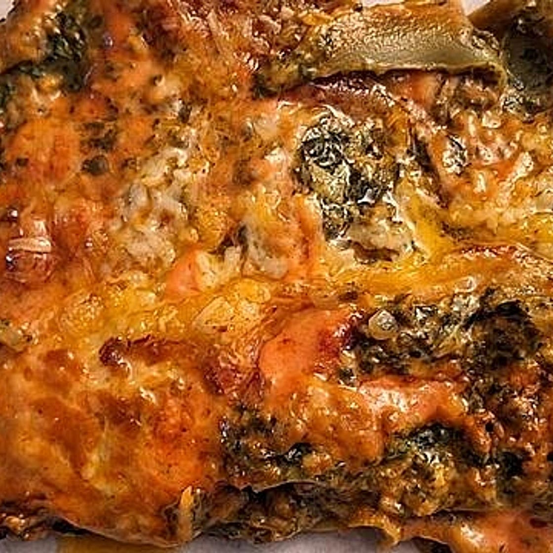 Spinat-Frischkäse-Lasagne by Fahrnis Diner