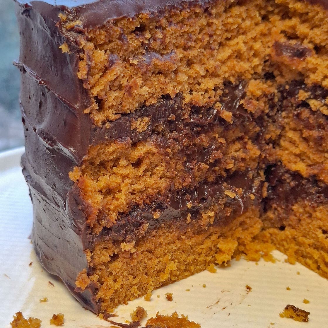 Coffee Chocolate Fudge Cake