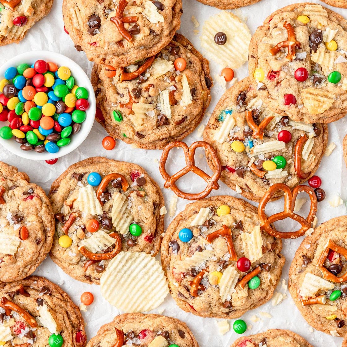 Brown Butter Kitchen Sink Cookies