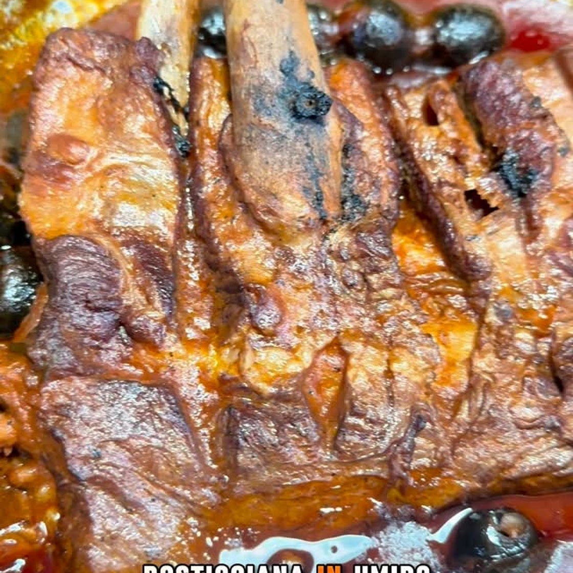 Costine intere ROSTICCIANA IN UMIDO ALLA TOSCANA 🥩