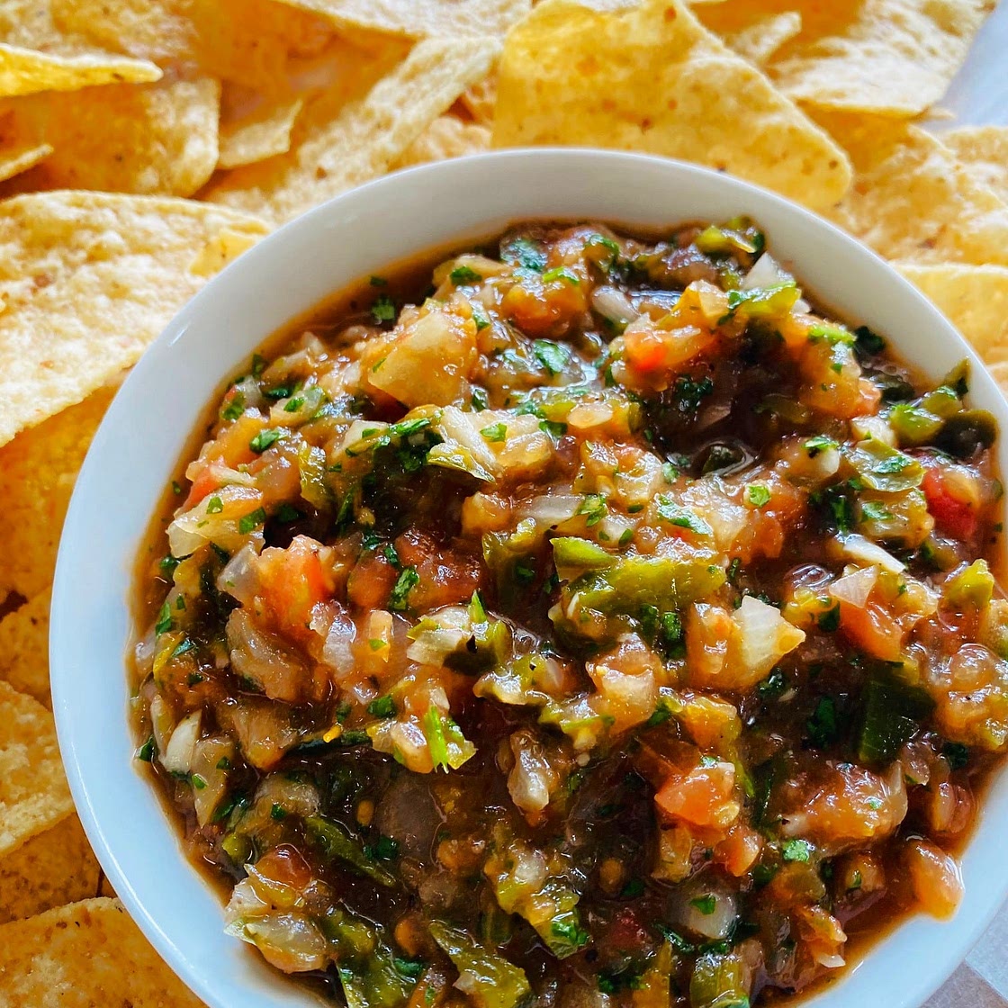 Smoked Poblano Salsa