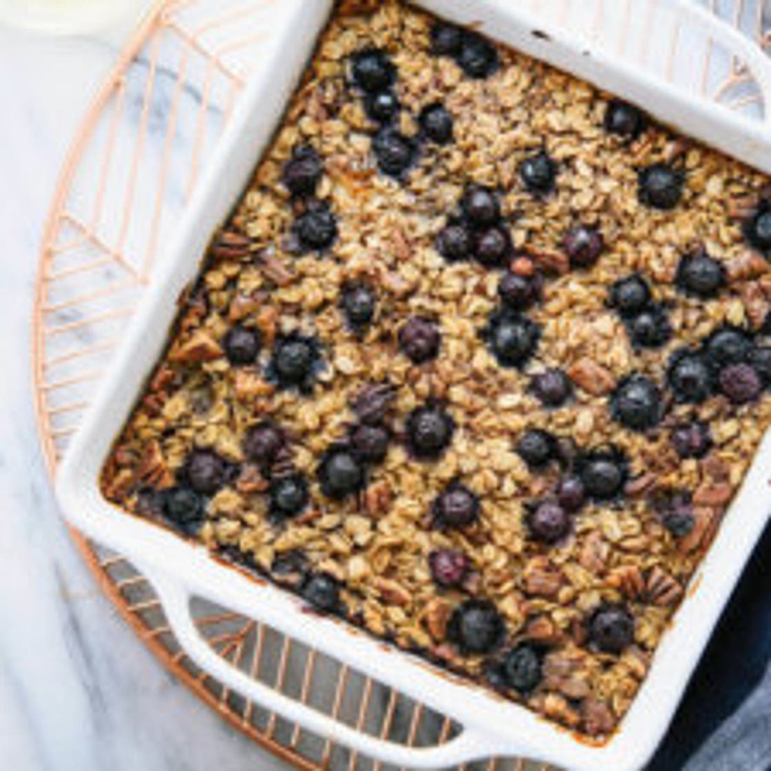 Blueberry Baked Oatmeal