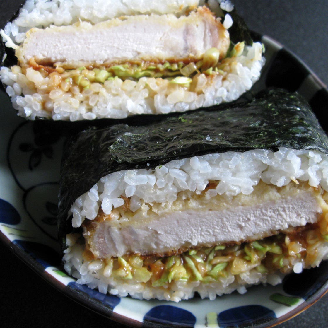 Tonkatsu Onigirazu (Rice Sandwich) – Hiroko's Recipes