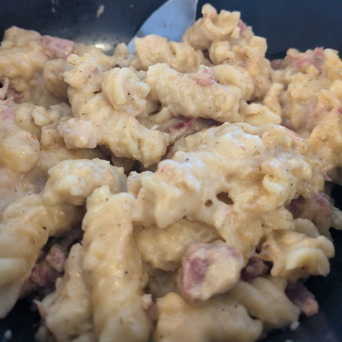 Ham and Cheese Pasta Bake