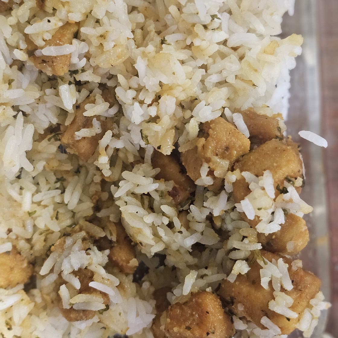 Honey Garlic Butter Chicken with Cauliflower Rice Meal Prep