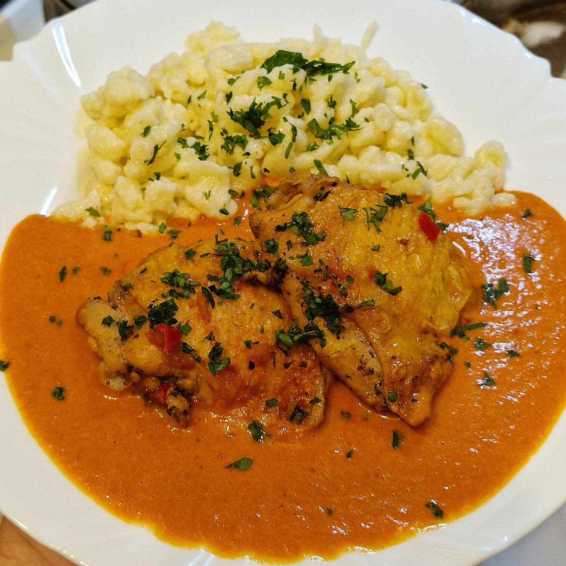 Chicken Paprikáš