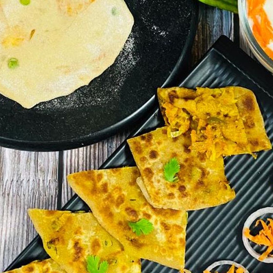 वेजिटेबल पराठा (Vegetable Paratha recipe in Hindi)