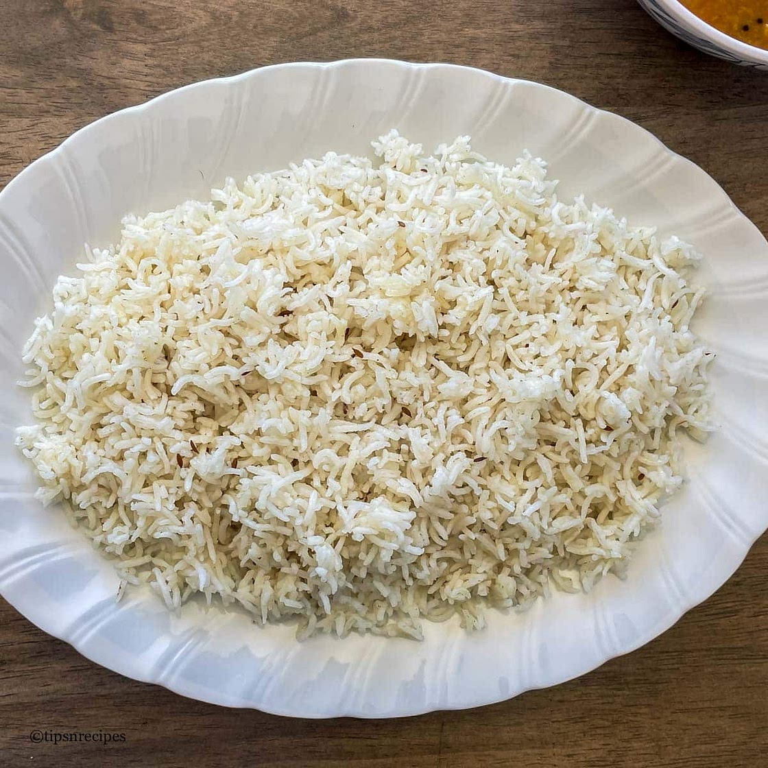 Cumin Rice in Rice Cooker
