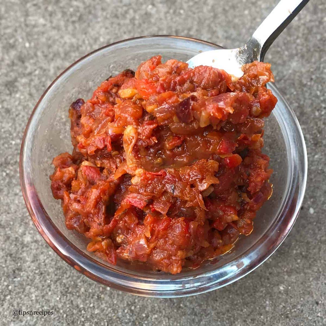 Tomato Onion Chutney