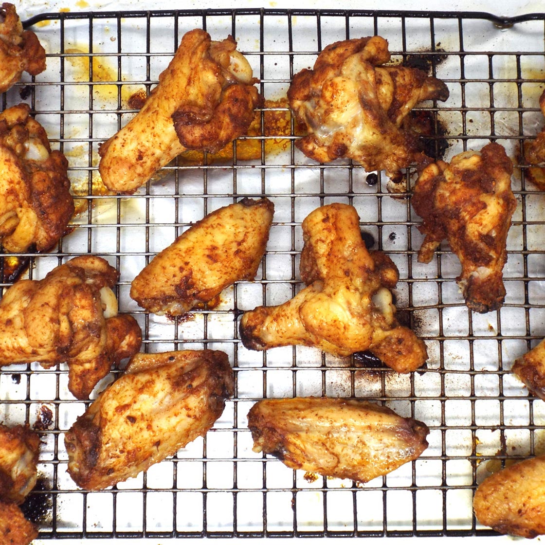 Moroccan Baked Chicken Wings