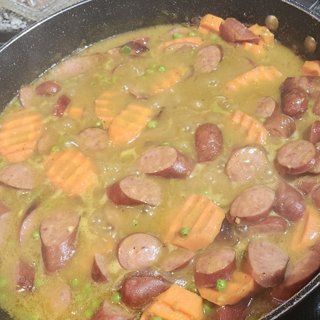Curried Sausages