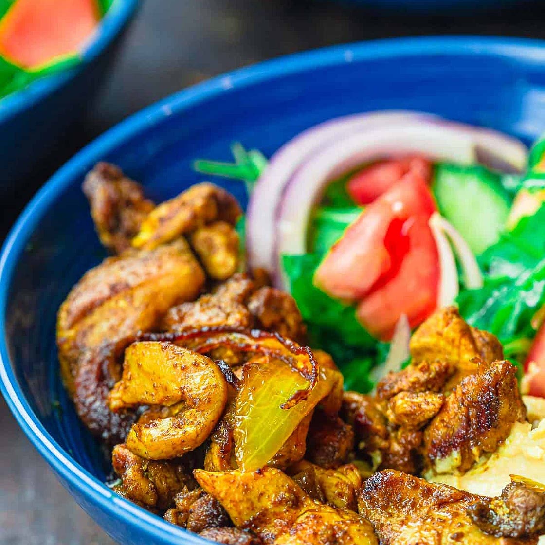 Chicken Shawarma Bowls
