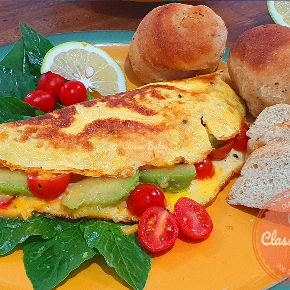 Avocado Omelette Recipe