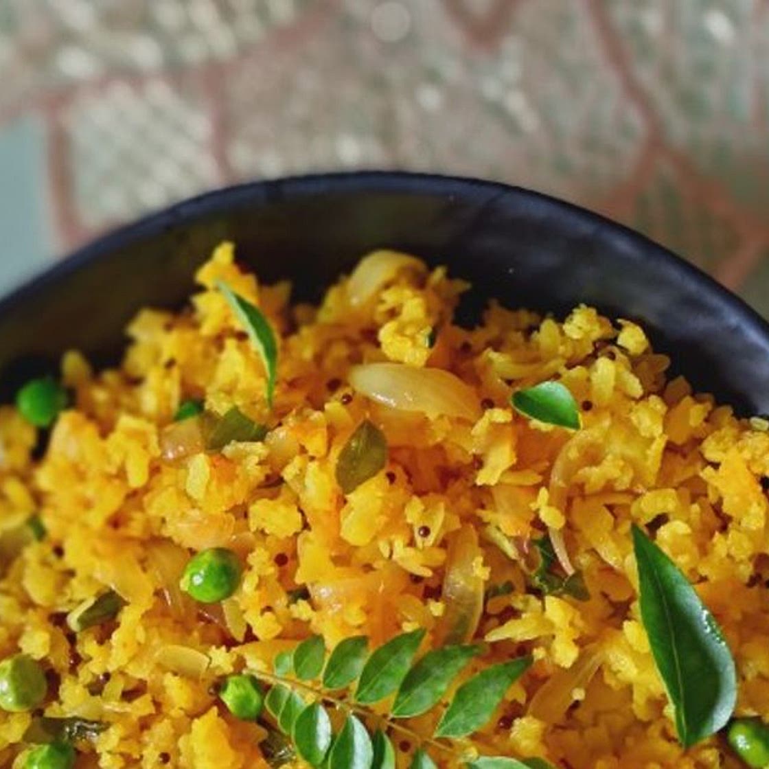 पोहा उपमा (poha upma recipe in hindi)