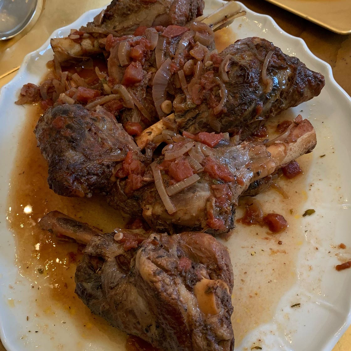 Thyme and Balsamic Slow Cooker Lamb Shanks