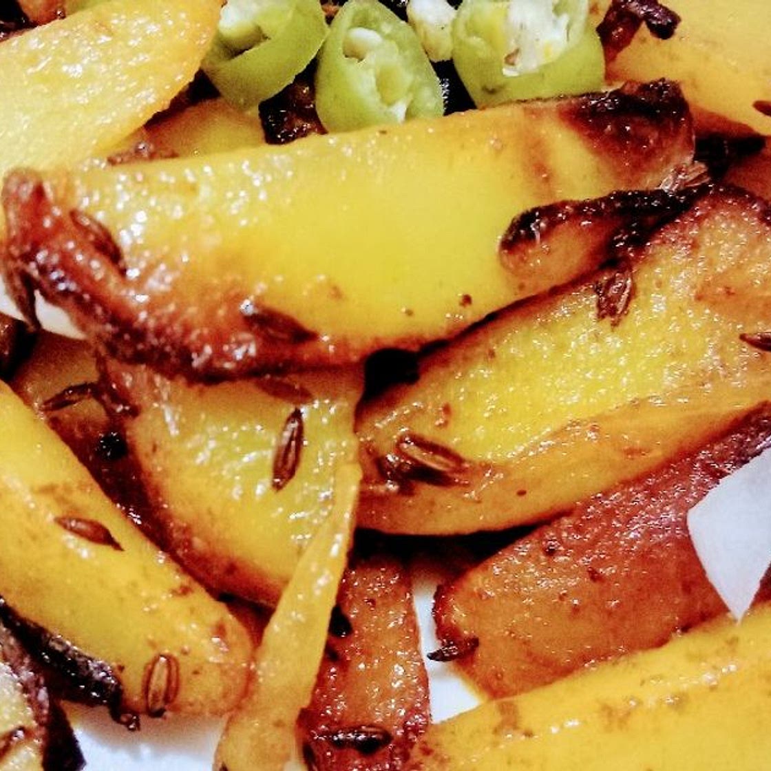 आलू भुजिया (aloo bhujiya recipe in Hindi)