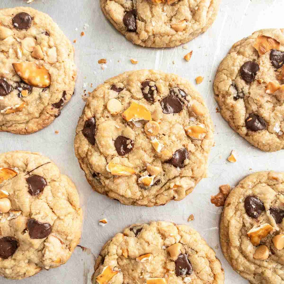 Butterscotch and Chocolate Chip Cookies