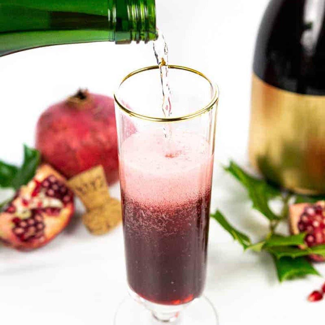 Pomegranate Mimosa