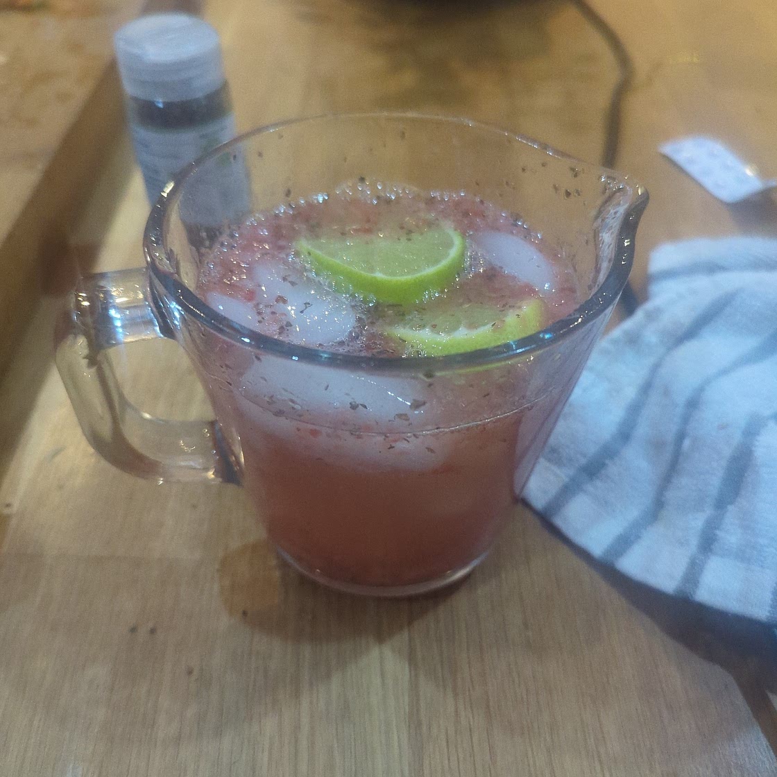 Strawberry Basil Mocktail (Non-Alcoholic, Whole30)