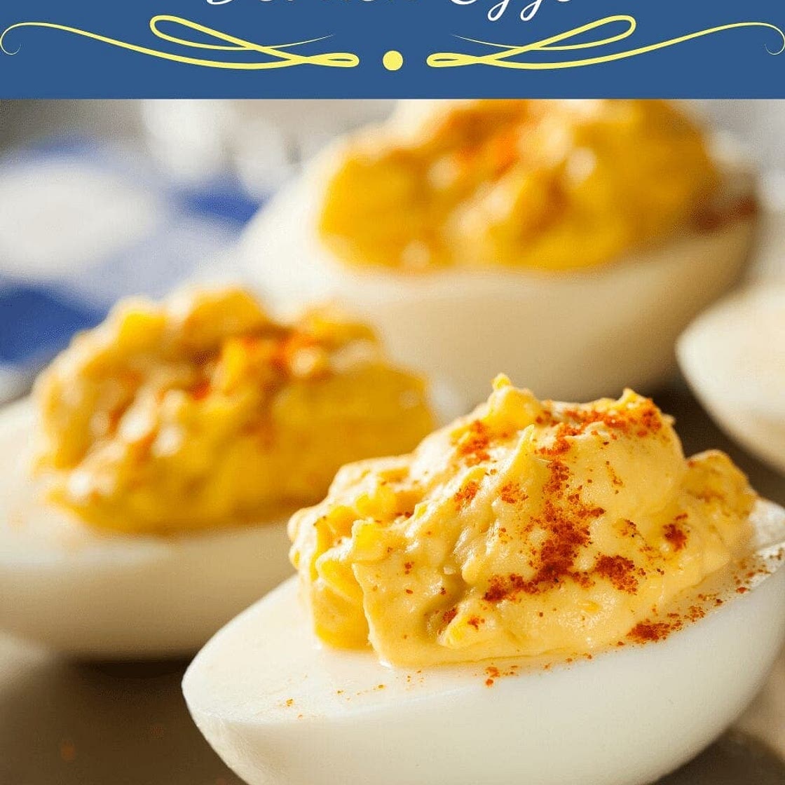 Simple Classic and Easy Deviled Eggs Recipe