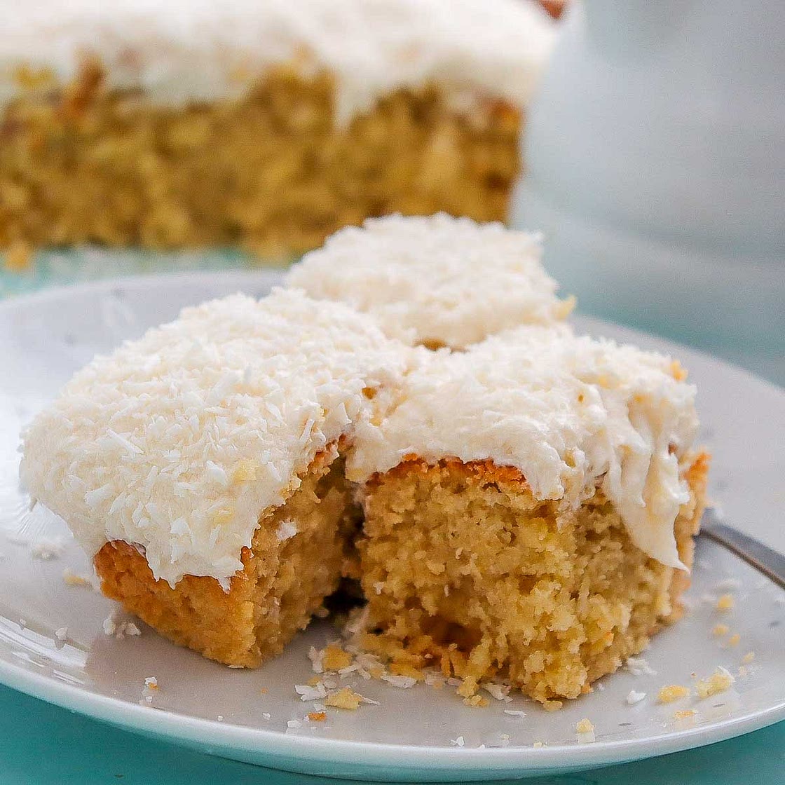 Fluffy Coconut Cake