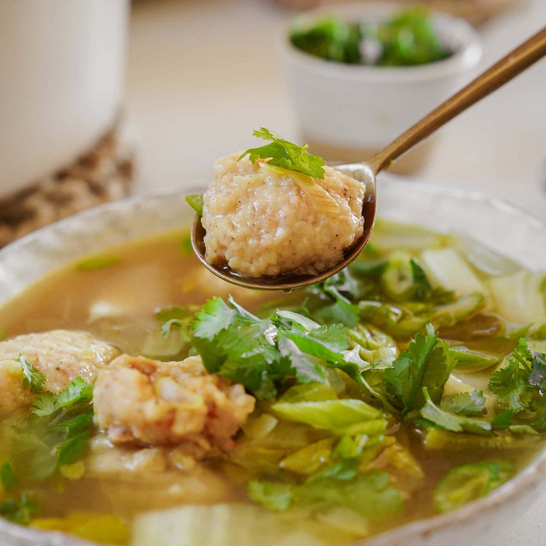 Shrimp Balls Soup