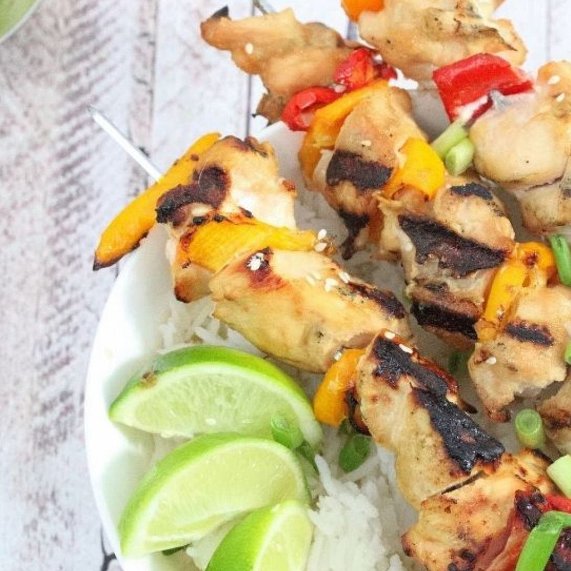 Chicken Teriyaki Skewers