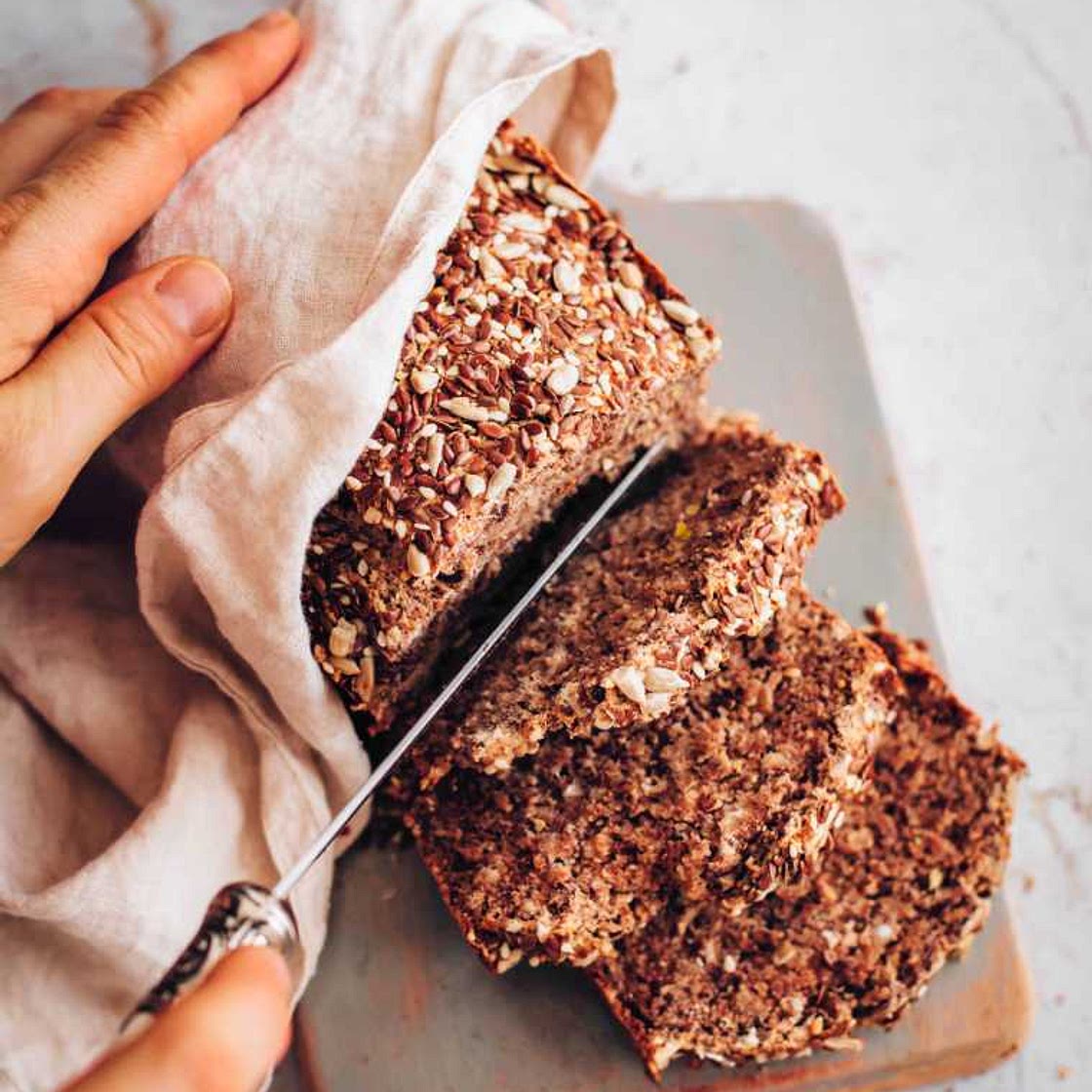 Flourless Buckwheat Bread (No Yeast)